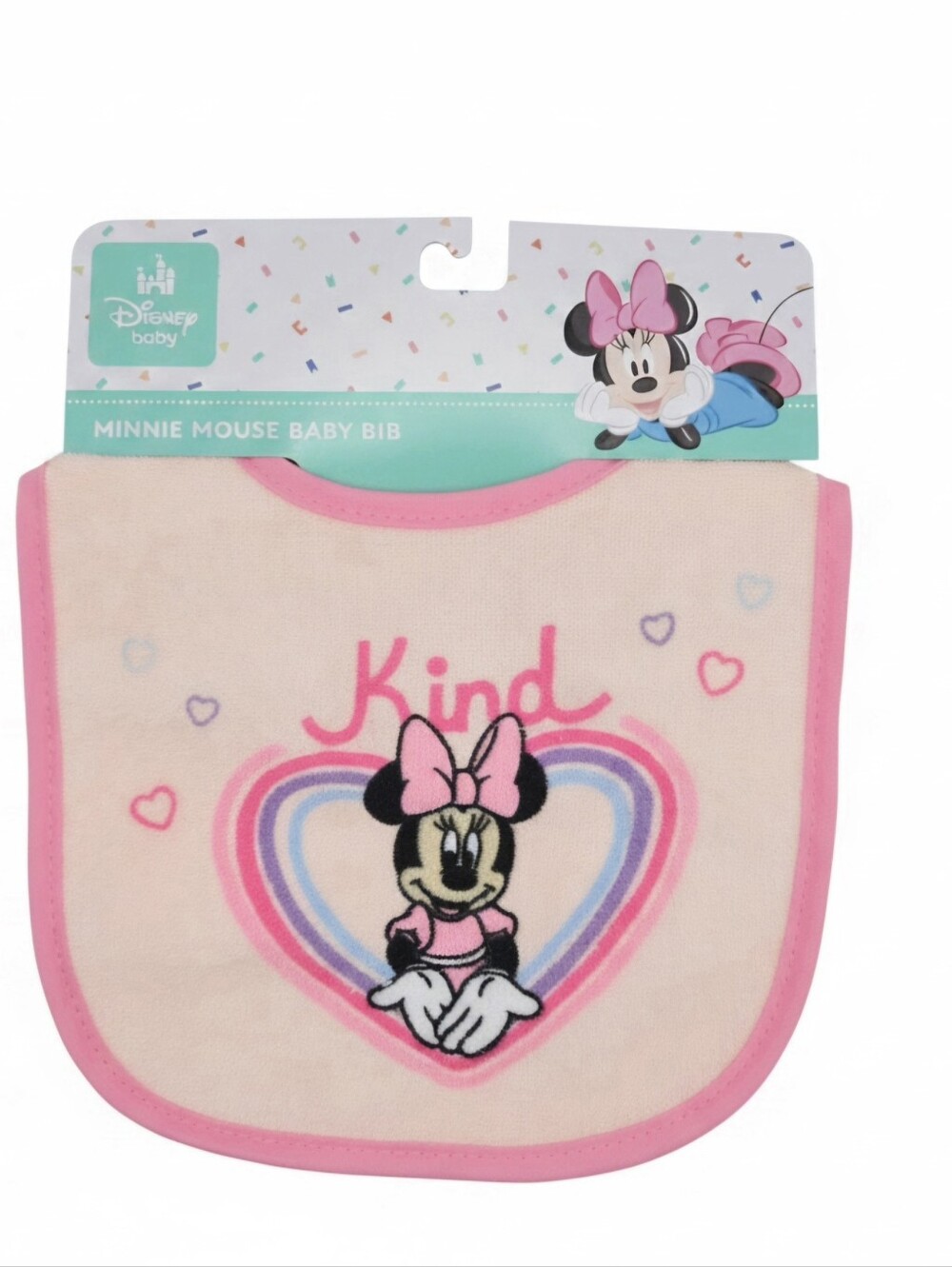 Disney Baby Minnie Mouse Baby Bibs 3-Pack - Picture 4 of 6